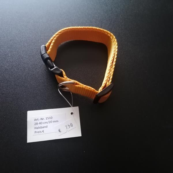 Halsband, 28-40cm, 20mm